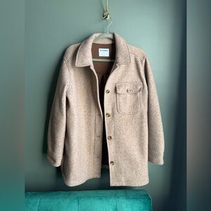Old Navy Tan Oversized Coat